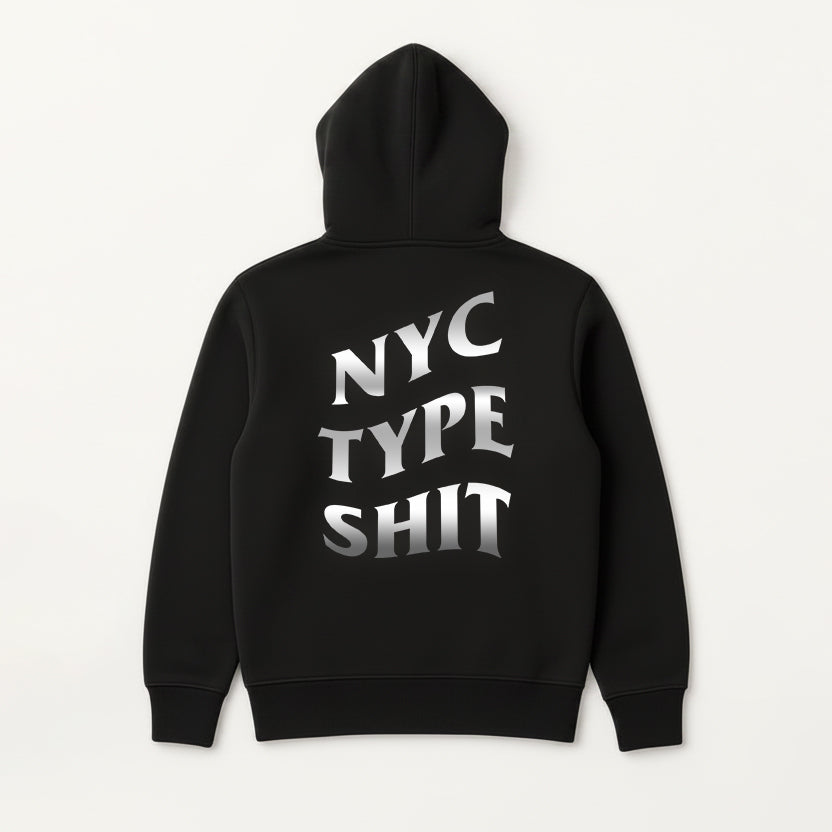 NYC TYPE SHIT HOODIE REFLECTIVE