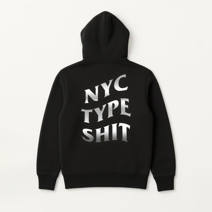 NYC TYPE SHIT HOODIE REFLECTIVE