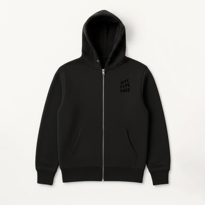 NYC TYPE SHIT HOODIE ZIP UP