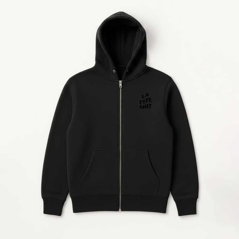 LA TYPE SHIT HOODIE ZIP UP