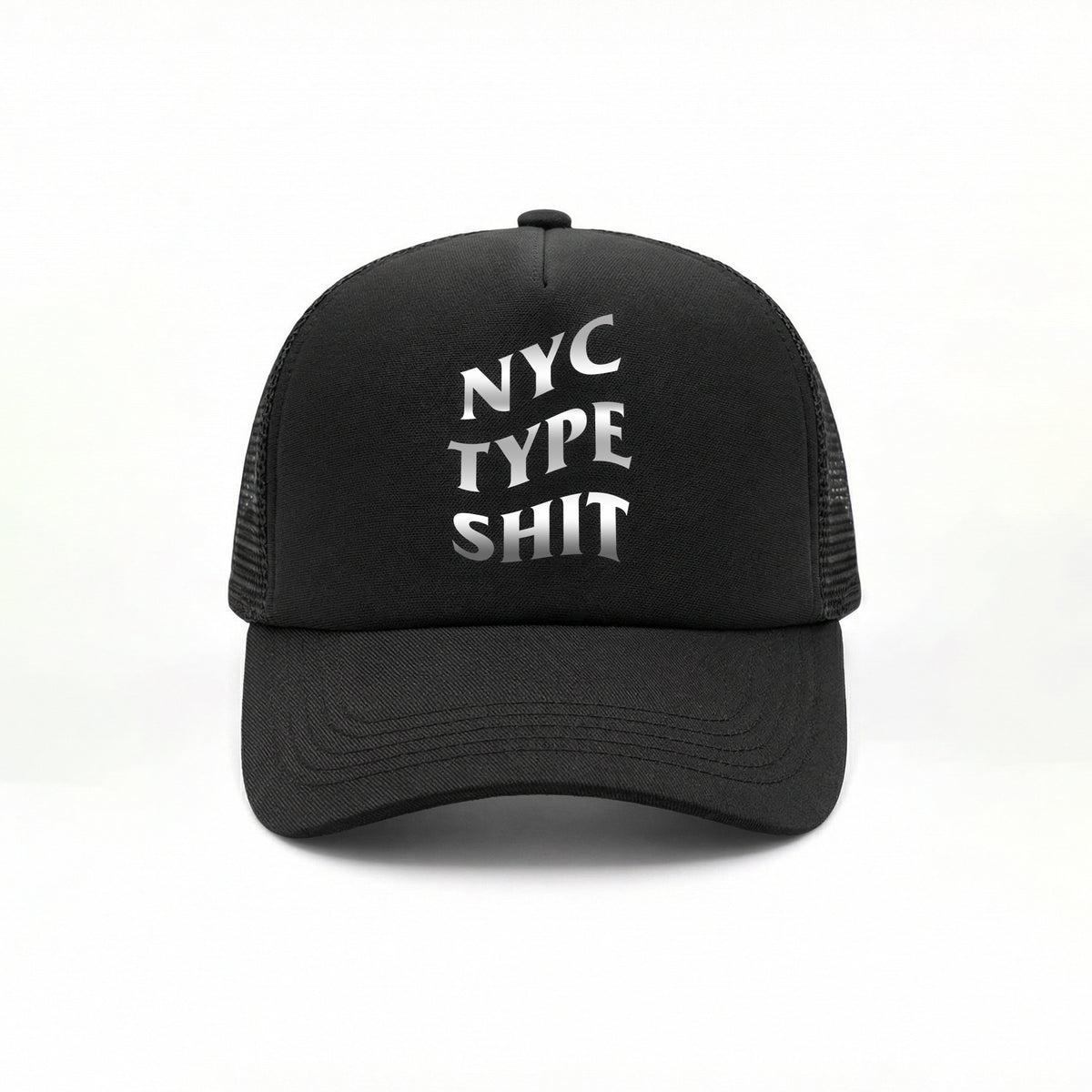 NYC TYPE SHIT TRUCKER HAT REFLECTIVE